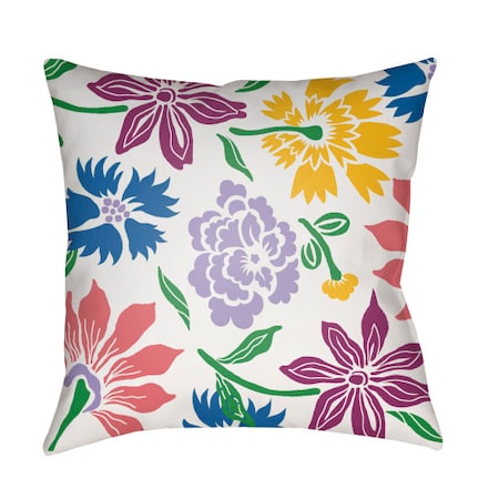 Surya Moody Floral - 22 X 22" Pillow Cover" MF041-2222